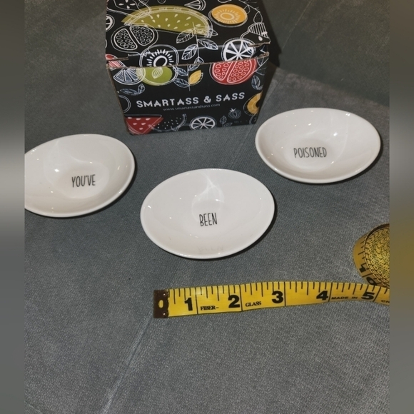 Mini Condiment Bowls Set (3) - Picture 2 of 6